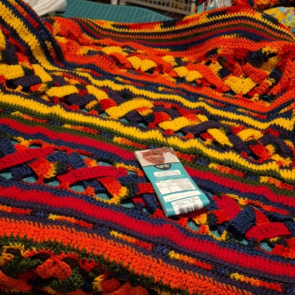 Colorful Crochet Blanket